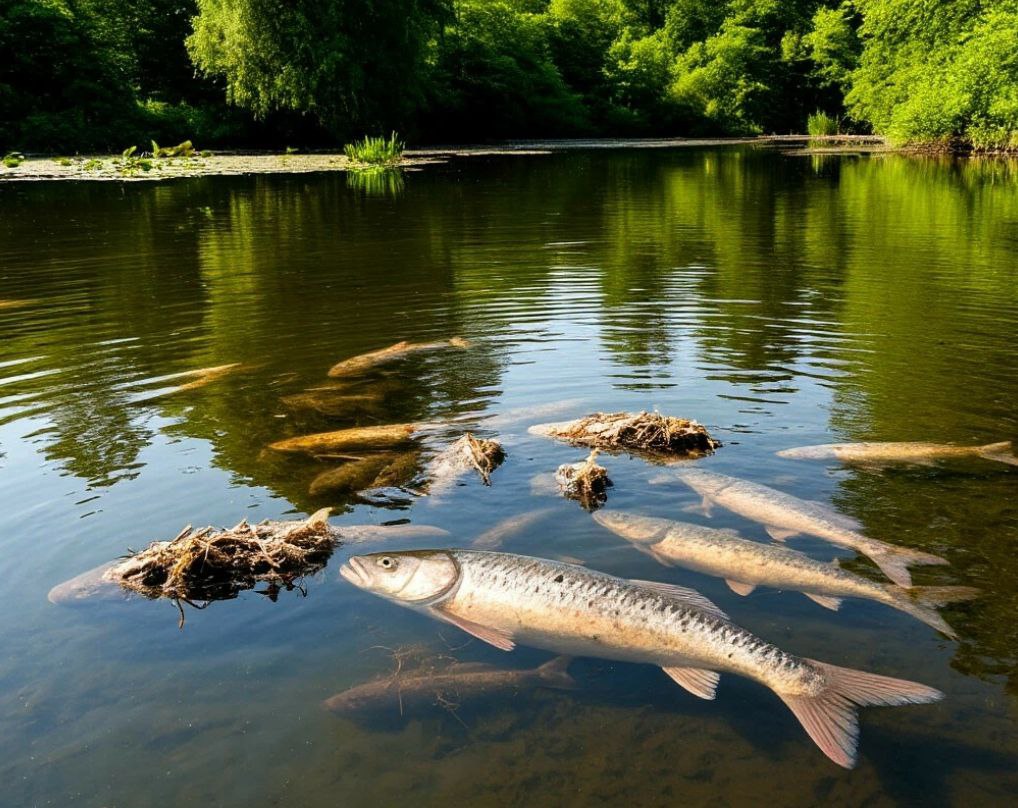 Гниющая в пруду рыба угрожает экологической катастрофой саратовскому поселку